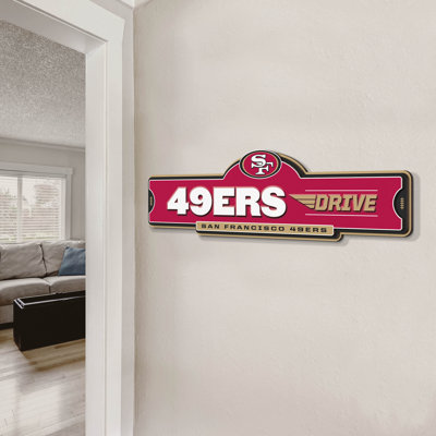 NFL San Francisco 49ers Street Sign