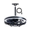 Ventilateur de plafond à profil bas avec télécommande-1800317715