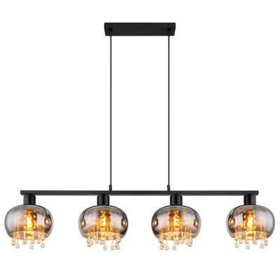 4 - Light Matte Black Pendant