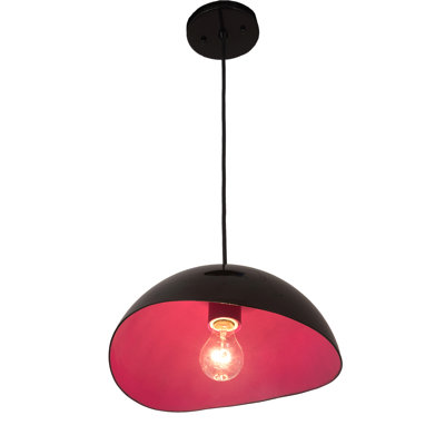 Boyed 1 - Light Jet Black Single Pendant