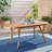70" Dining Table Made Of Wood With A Finish Nuance Oval For Patio