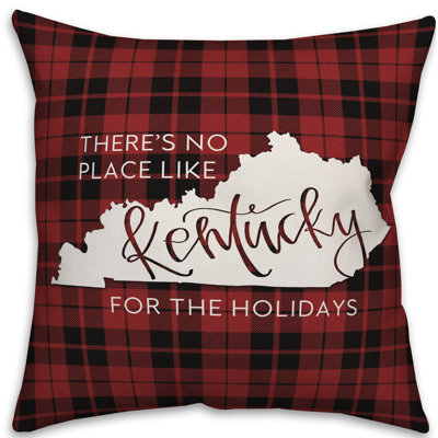 Plaid Throw Pillow