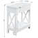 Gerde End Table and Built-In Outlets