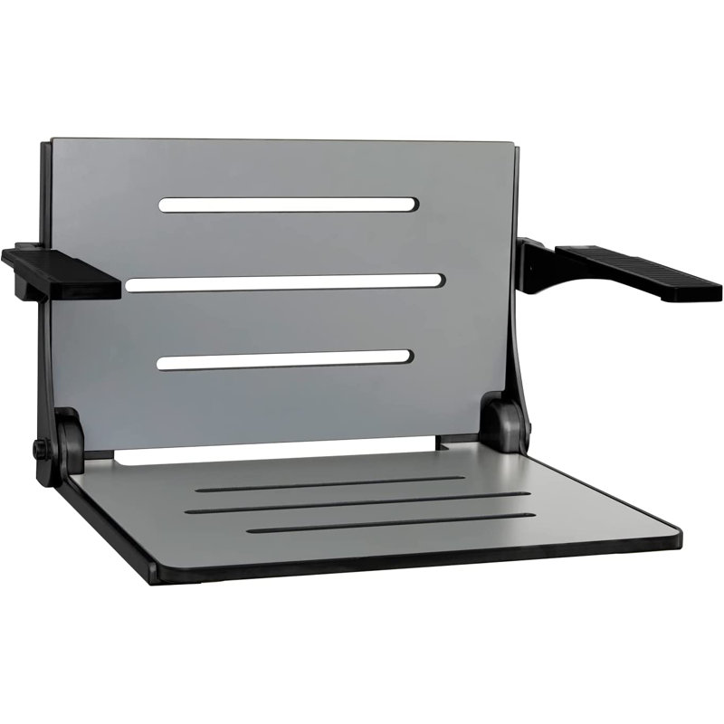 Silhouette Comfort Folding Shower Seat with Arms