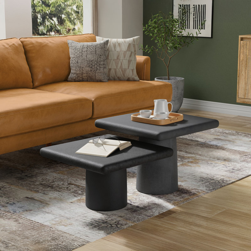 Ensemble de tables basses gigognes Zachary