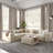 Sectionals Table, MDF, Walnut Veneer,Sofa Accessories