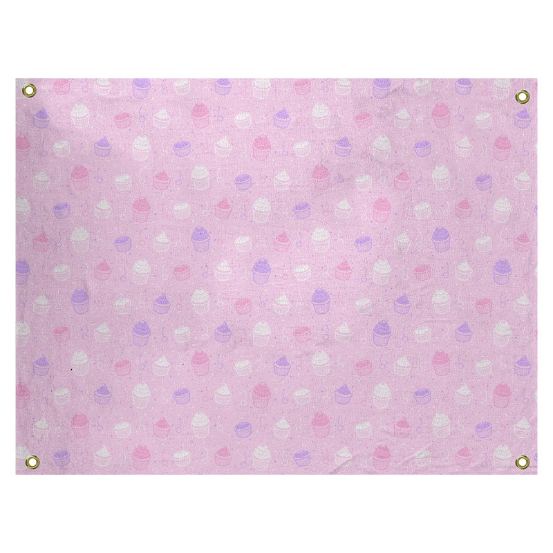 Tapisserie petits gâteaux par katelyn elizabeth Avicia, H 27,5 po x l 37,5 po, Intérieur, Rose / violet / bleu