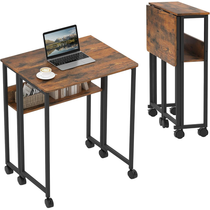 Computer Desk, Brown/Black