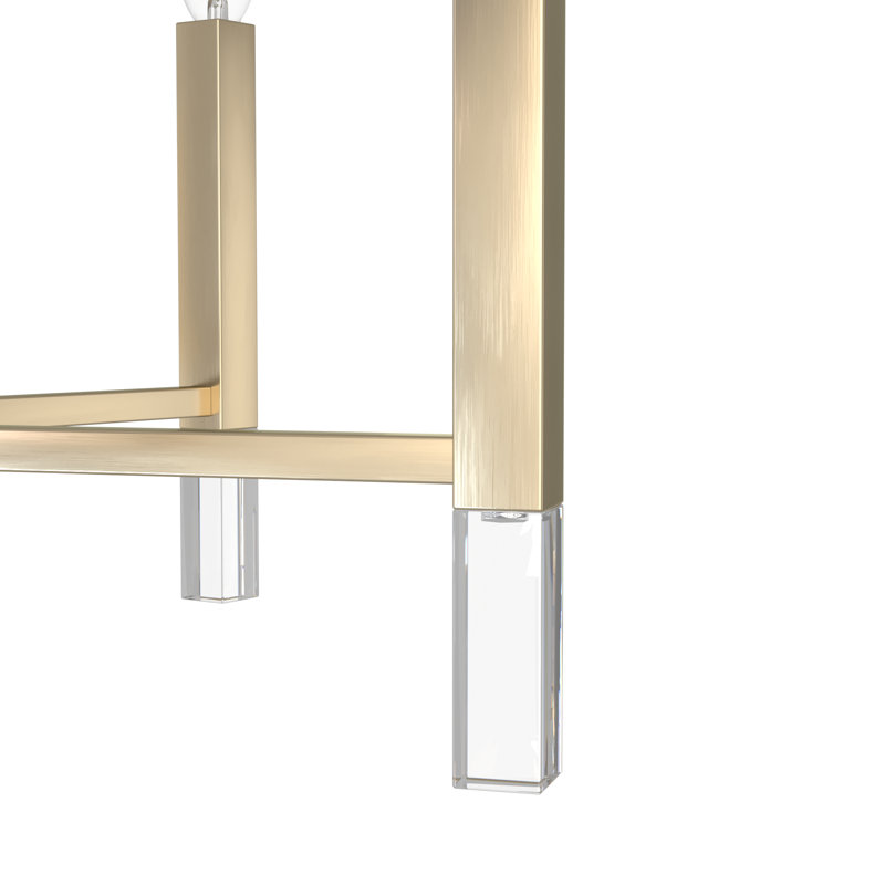 Hunter Sunjai 5 Light Chandelier Light Fixture, Alturas Gold