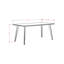 Table basse rectangulaire contemporaine blanche Utopia-80209688