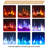 Carsten 60" 3-in-1 Electric Fireplace Insert with Adjustable Color Flames & Fire Cracking Sound-1439548254