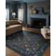 Devaney Navy Area Rug