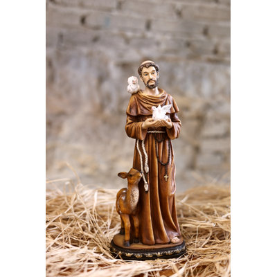 Statue 12 po St. Francis of Assis