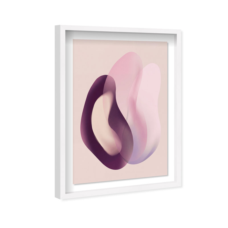 Soft Love Print by Oliver Gal, 31.5"H x 21.5"W, White Shadowbox