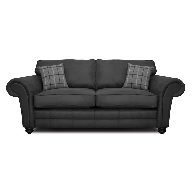 Lenore Sofa, Black, 2