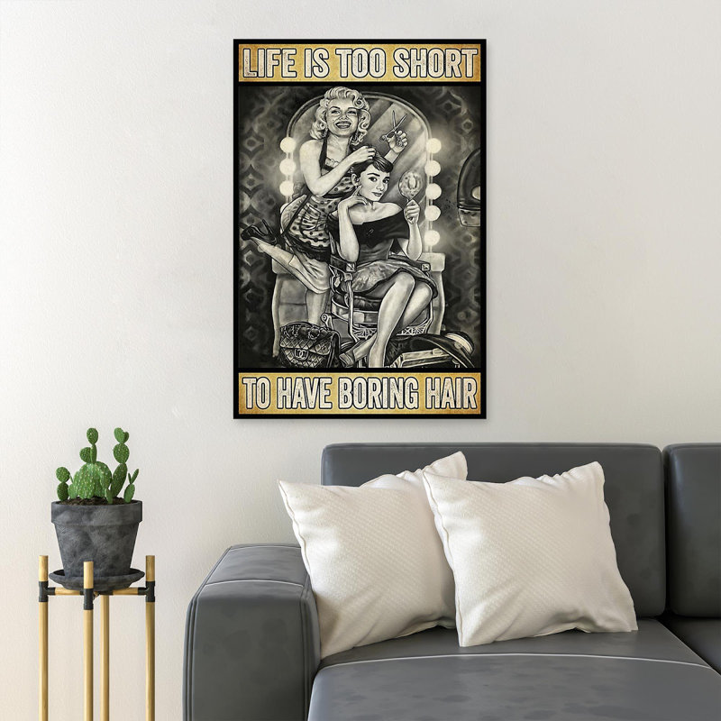«Value N'applique pas», impression sur toile tendue, H 14 po x l 11 po x P 2 po