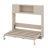 Queen Size Murphy Bed With Storage Cabinets-121545593