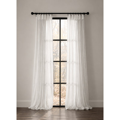 Belandina Semi Sheer Curtain Single Panel