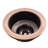 3-1/2" Wing Nut Style Kitchen Sink Drain Basket Strainer-105013604