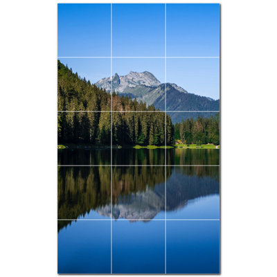 12'' x 12'' Satin Ceramic Decorative Mural