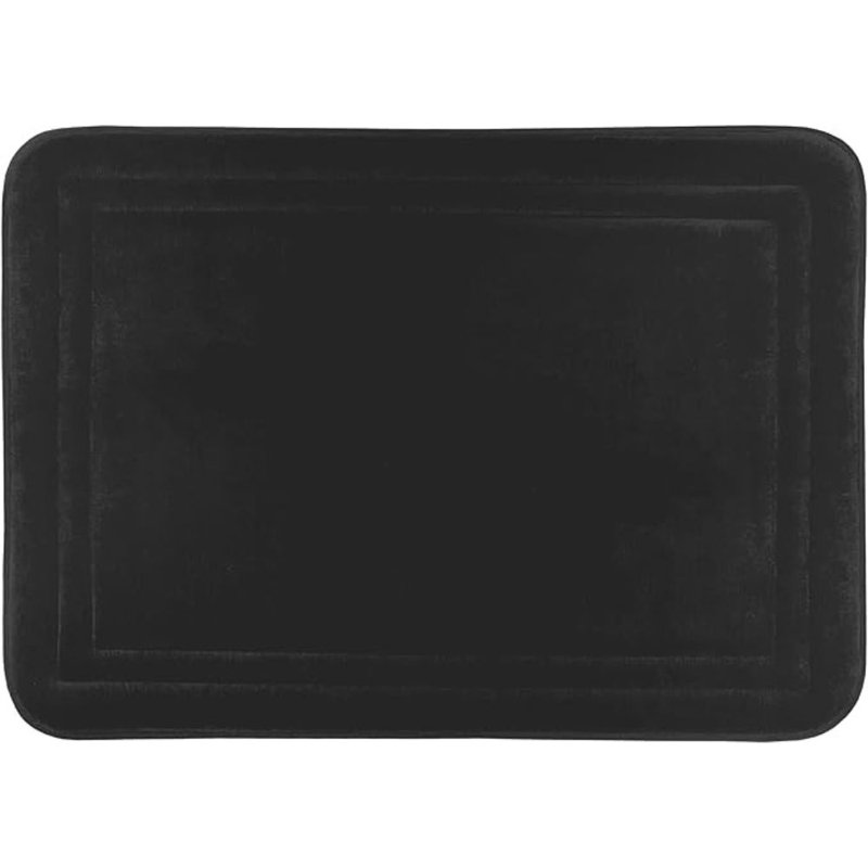 Memory Foam Mat 17x24 - Elle, Black