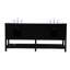 Ensemble de meuble-lavabo double 72 po Krish-1055073958