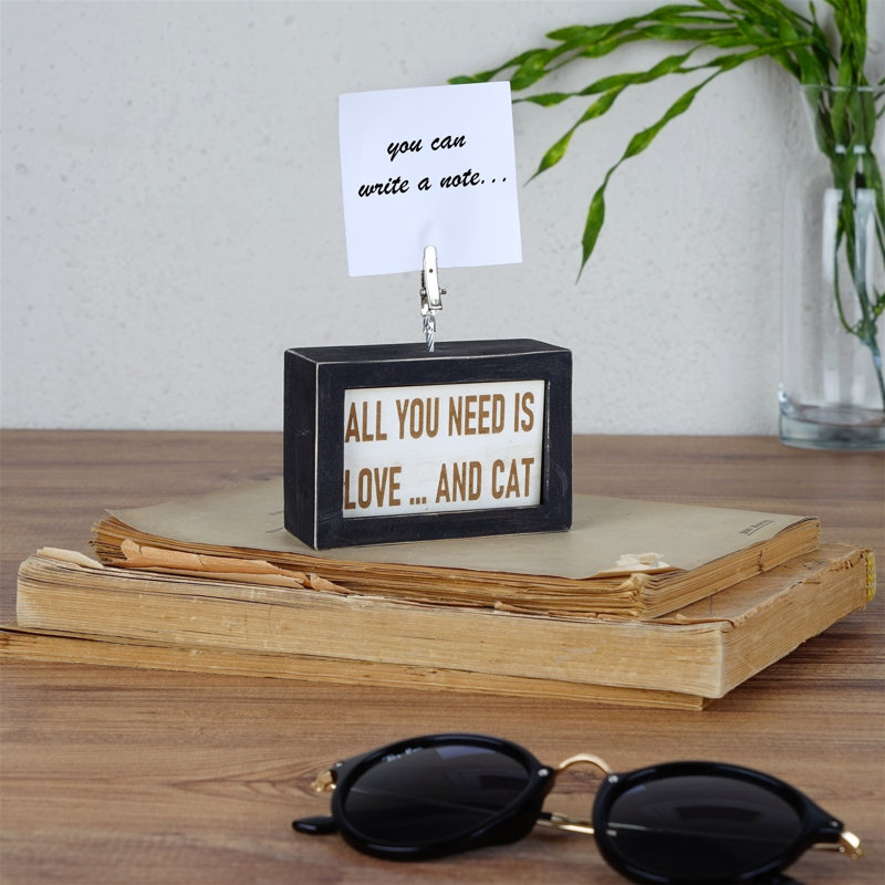 Porte-cartes en bois