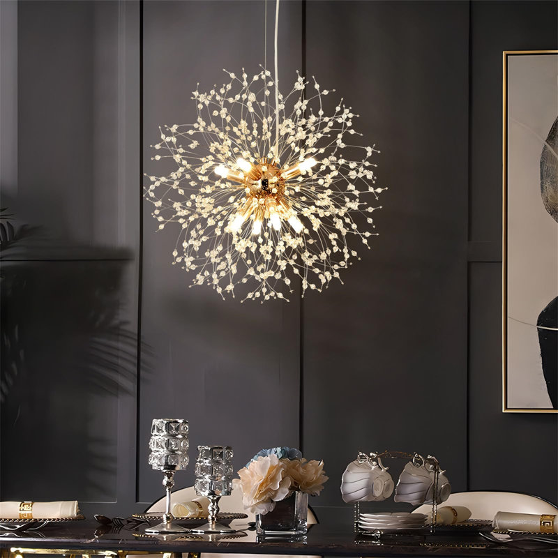 Chandelier, Gold