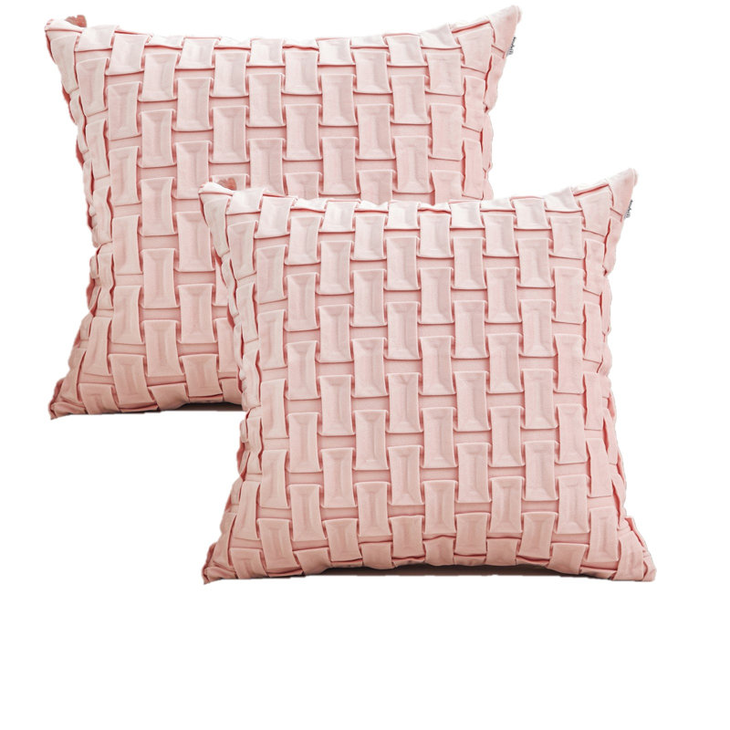 Coussin décoratif, Rose, Non