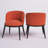 Swayzee Fabric Dining Chair with Iron Legs-973512698