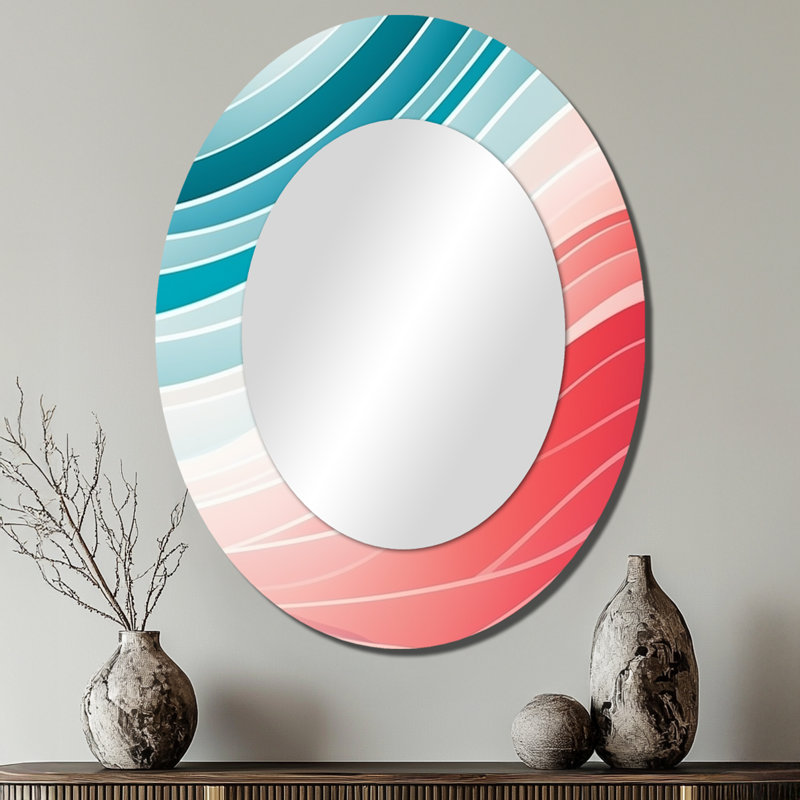 Miroir mural moderne Bold, 40 po x 30 po
