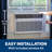12,000 BTU Energy Star Window Air Conditioner with Remote and WiFi Control