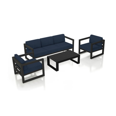Avion Outdoor 4 - Piece Conversation Set