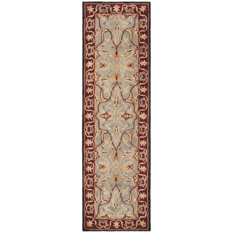 Balthrop Hand Tufted Wool Oriental Rug, Runner 2'3" x 8'