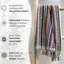 Colourful Patterned Towels with Tassels-847985017