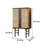 Candiece 31.69'' Sideboard