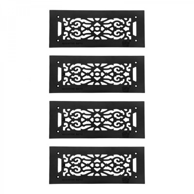 The Renovators Supply Inc. 5.5 in. W x 14 in. L Aluminum Aluminium Outdoor Grille / Return Vent Cover