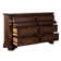 Lit-bateau Ashyla, commode et miroir, commode, table de chevet