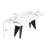 Hutto Rectangular Marble Dining Table-1920253054