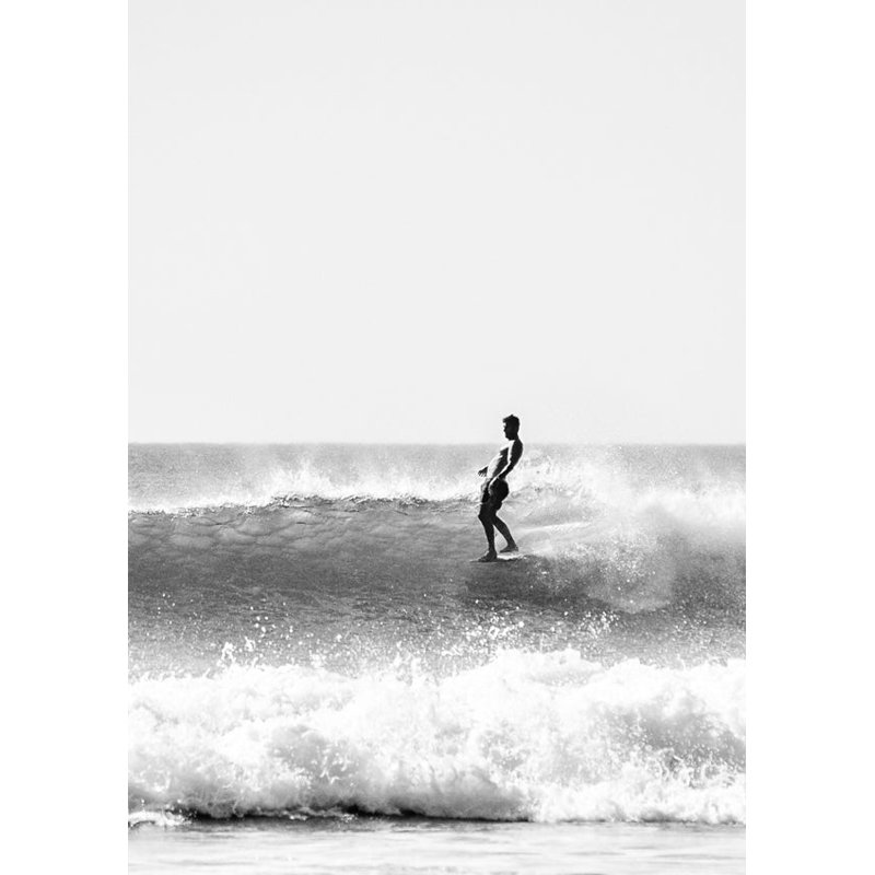 Hang Five Print by Kristen M. Brown, 18" H x 24" W x 1.25" D, Wrapped Canvas