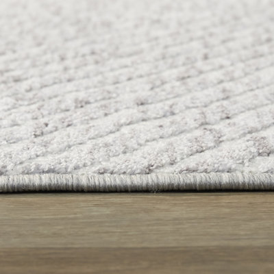 Tapis gris Mireya
