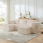Canapé modulaire compact en velours côtelé modulaire compact avec un style minimaliste moderne-1444293519