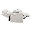 Fauteuil inclinable électrique en microfibre Chriki