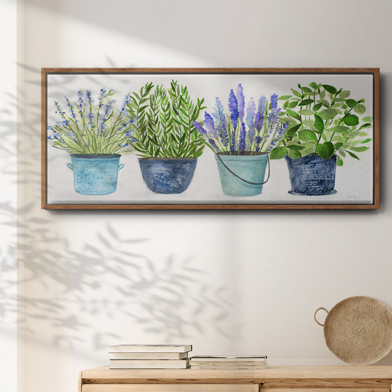Collection Fresh Herb - toile encadrée, H 20 po x l 50 po