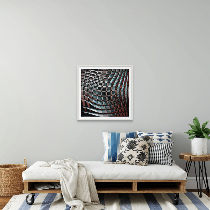 Mainframe Distortions 1 Print by Art House Studios, 26" H x 26" W x 1" D