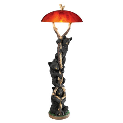 Lampe sur pied sculpturale Black Bear
