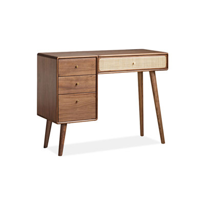Makeup Vanity with 4 drawers,Power Outlet