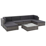 7 Piece Sectional with Cushions