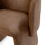 Chaise avec accoudoirs en cuir Halstead