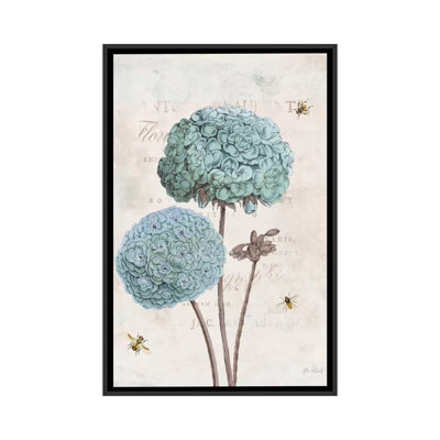 «Geranium Study II» par Katie pertiet, estampe numérique sur toile tendue 1 pièce